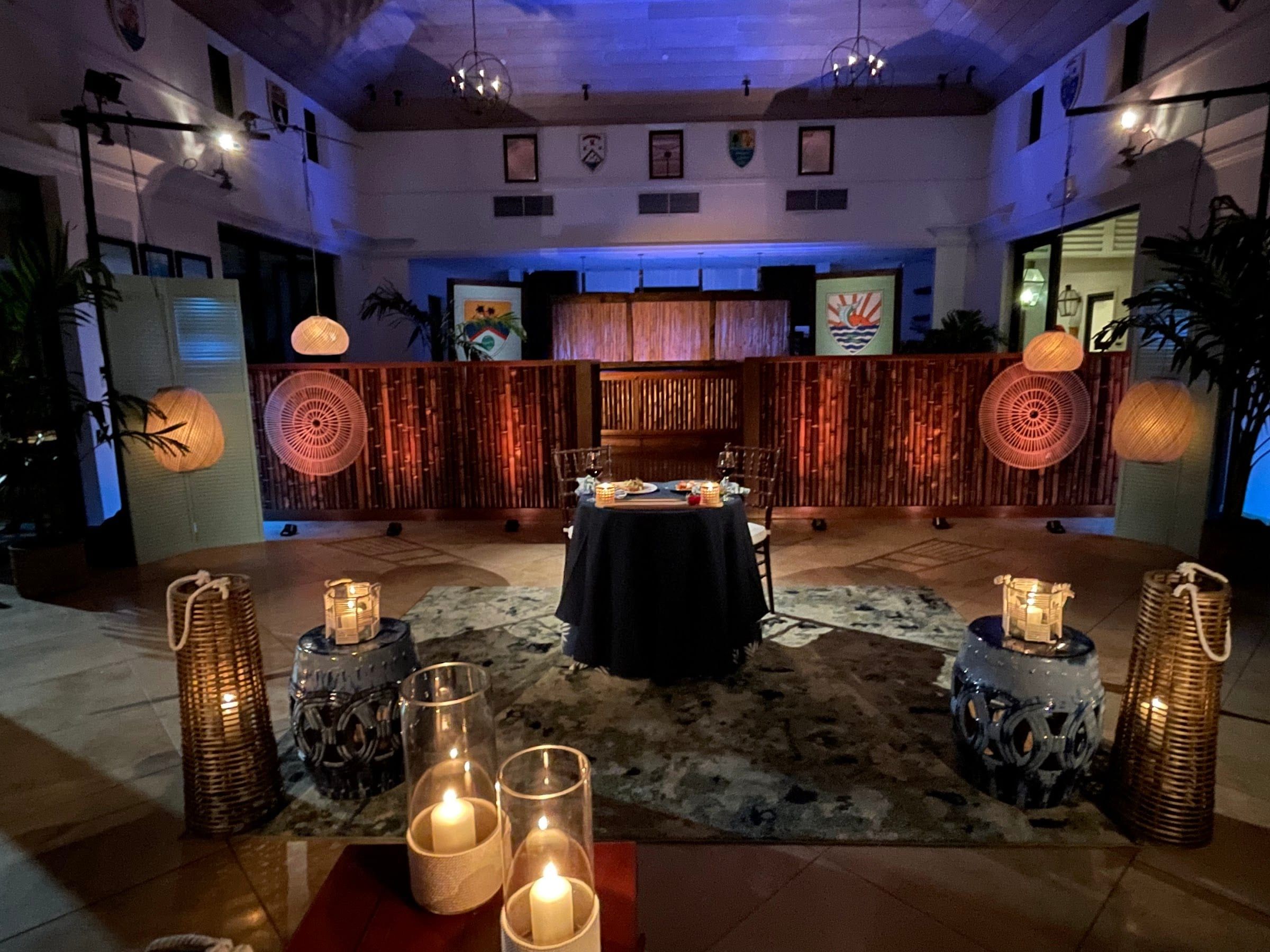 The Bachelor set by Carly Panice